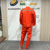 High Visibility Flame-Resistant Breathable Cotton Construction Worker's Uniform Custom Design Safety Workwear