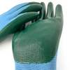 Wholesale Soft and Breathable Lightweight Nitrile Coated Gloves Second-skin Fit Wear-resistant protection Safety Gloves