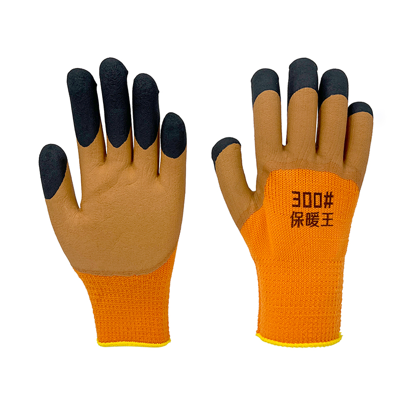 Reusable Rubber Gloves Wear-resistant Warmth Preservation Anti-slip Winter Protection Workwear Gloves