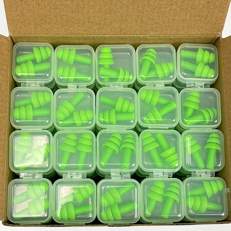 Hearing Protection Custom Logo Soundproof Sleeping Reusable Soft Earplugs