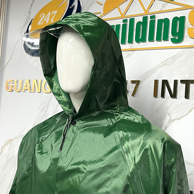 Work Waterproof Suit Oxford Vis Industrial Labor Visibility Duty Hi Windproof Protective Heavy Men Women Raincoat