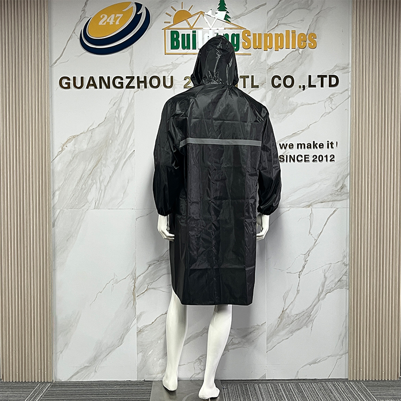 Labor Safety High Windproof Work Vis Industrial Suit Heavy Construction Hi Wear Visibility PVC Raincoat