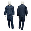 Heavyweight Cotton Denim Men's Work Clothes Durable Breathable Long Sleeve Labor Protection Safety Clothes