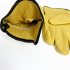 Good Price Smooth Leather Protective Safety Gloves Waterproof Windproof Durable Antislip Welding Glove