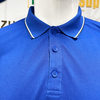 Blue Color High Quality Short Sleeve Polo Workwear 100% Cotton Casual Style Work Shirt for Men