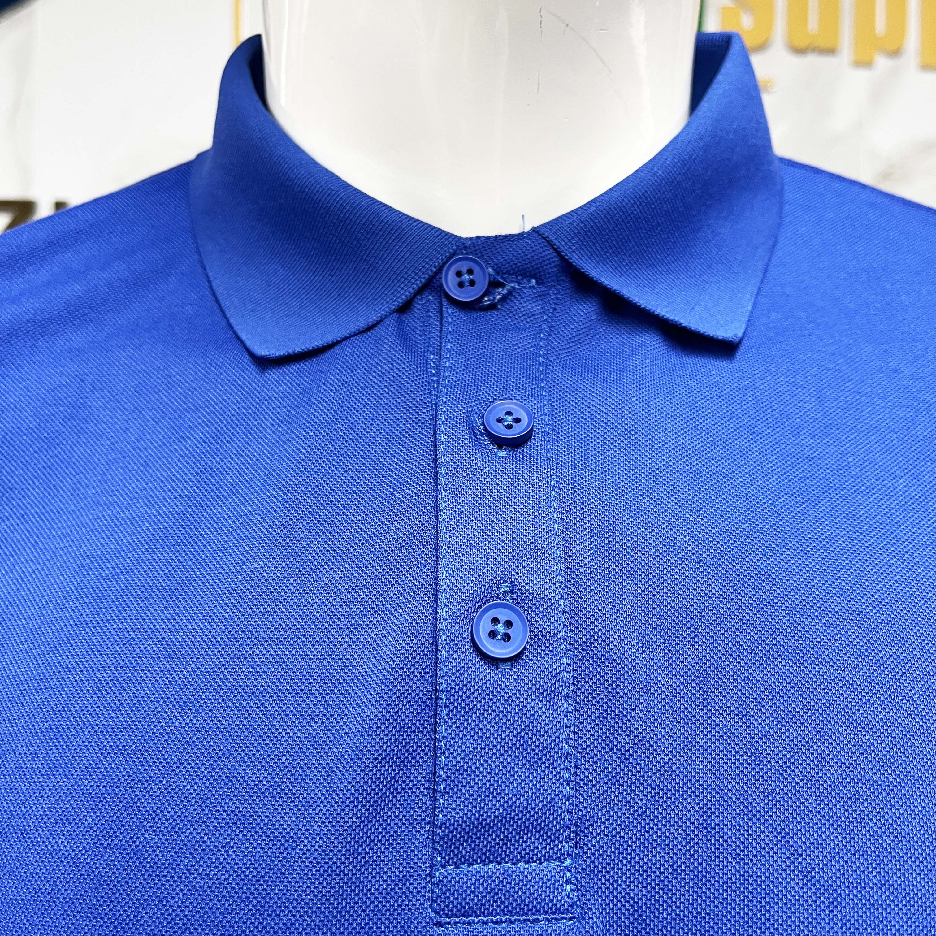 Best Cheap Price Custom Unisex Solid Color Casual Work Shirts Quick Dry 100% Polyester Fabric Polo Shirts