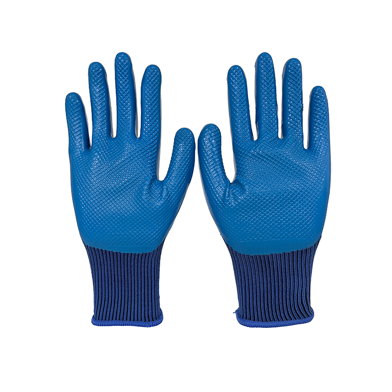 Wholesale Industrial Construction Durable General Purpose Safety Latex Anti-Slip Gloves Latex Rubber Hand Gloves
