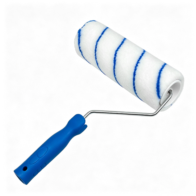 Professional Grade High Quality Wholesale Acrylic Plastic Handle Building Construction Paint Roller