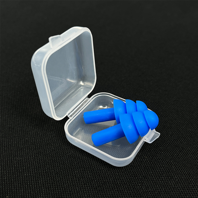 Soft Portable Silicone Earplug Reusable Noise-Canceling Washable Earplugs