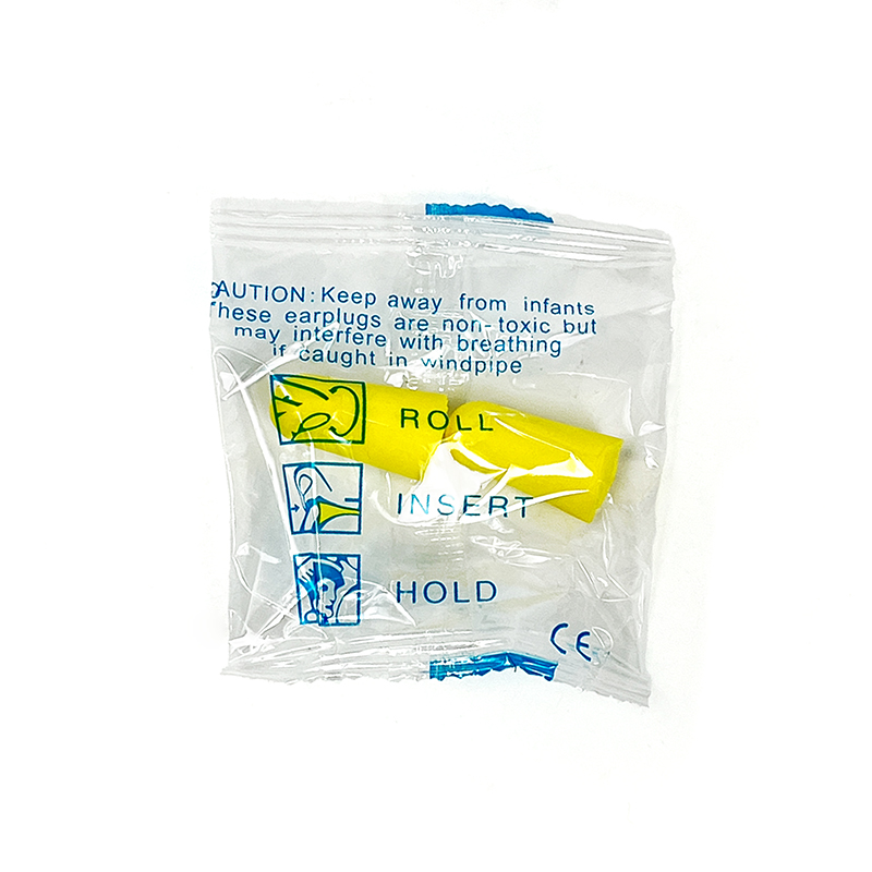 Bullet-Shaped Sleep Soundproof Push-in Noise Reduction Earplug 