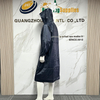 Protective Outdoor Thickened High Visibility Men Women Wear Resistant Pvc Polyester Industrial Fabric Raincoat