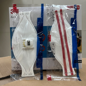 9332+ 3D Folding Disposable Protective Face Masks Particulate Respirator Mascarillas Gas Mask With Valve
