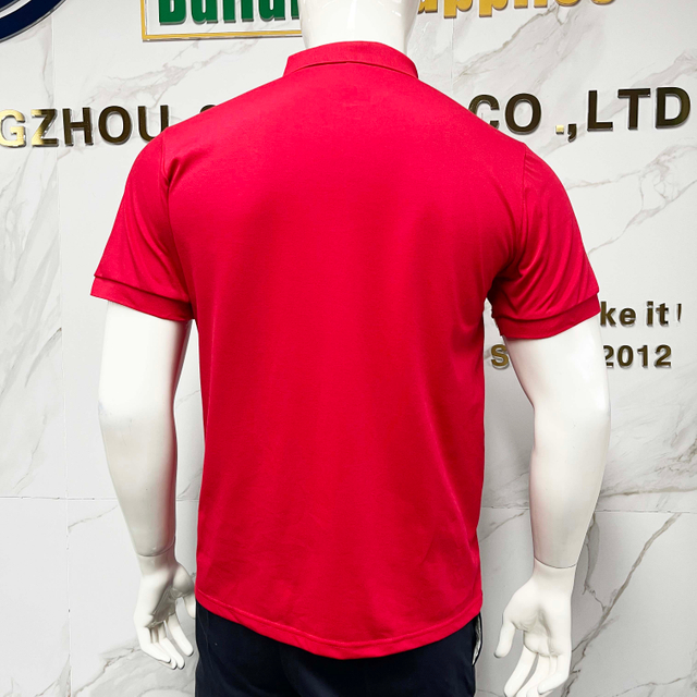 Customized Color Tshirt Plain Work Polo Shirts High Quality Anti Wrinkle Button-up Short Shirts