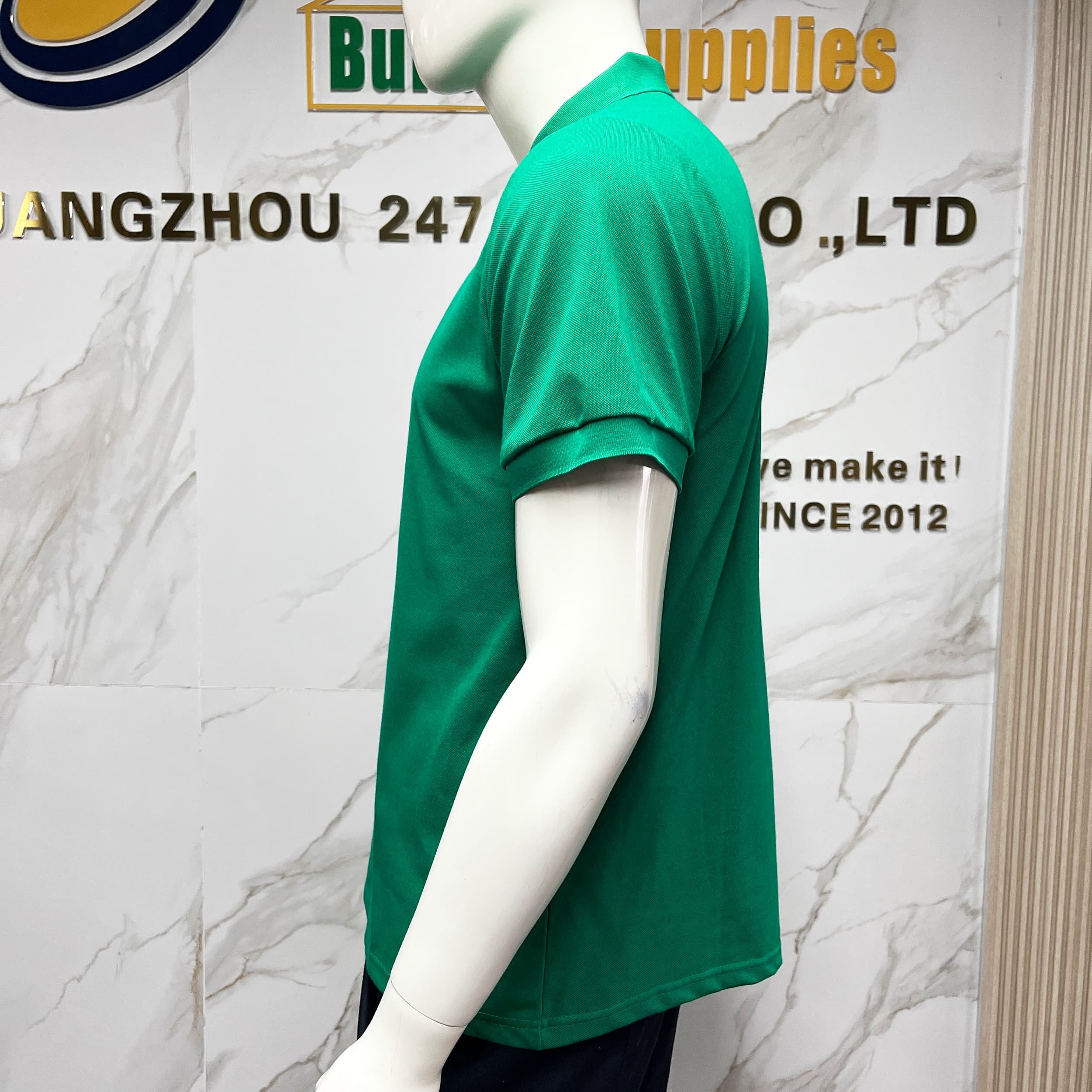 Wholesale Men 100% Polyester Work Shirt Custom Logo Breathable Quick Dry Uniform Workwear Polo Shirts