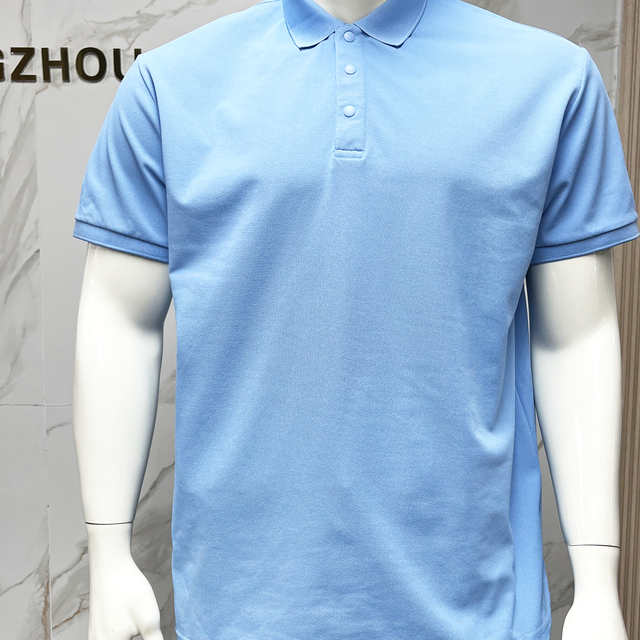 Premium Quality T Shirt Cotton Fabric Men Soft Comfortable Casual Short Sleeve Basic Design Work Wear