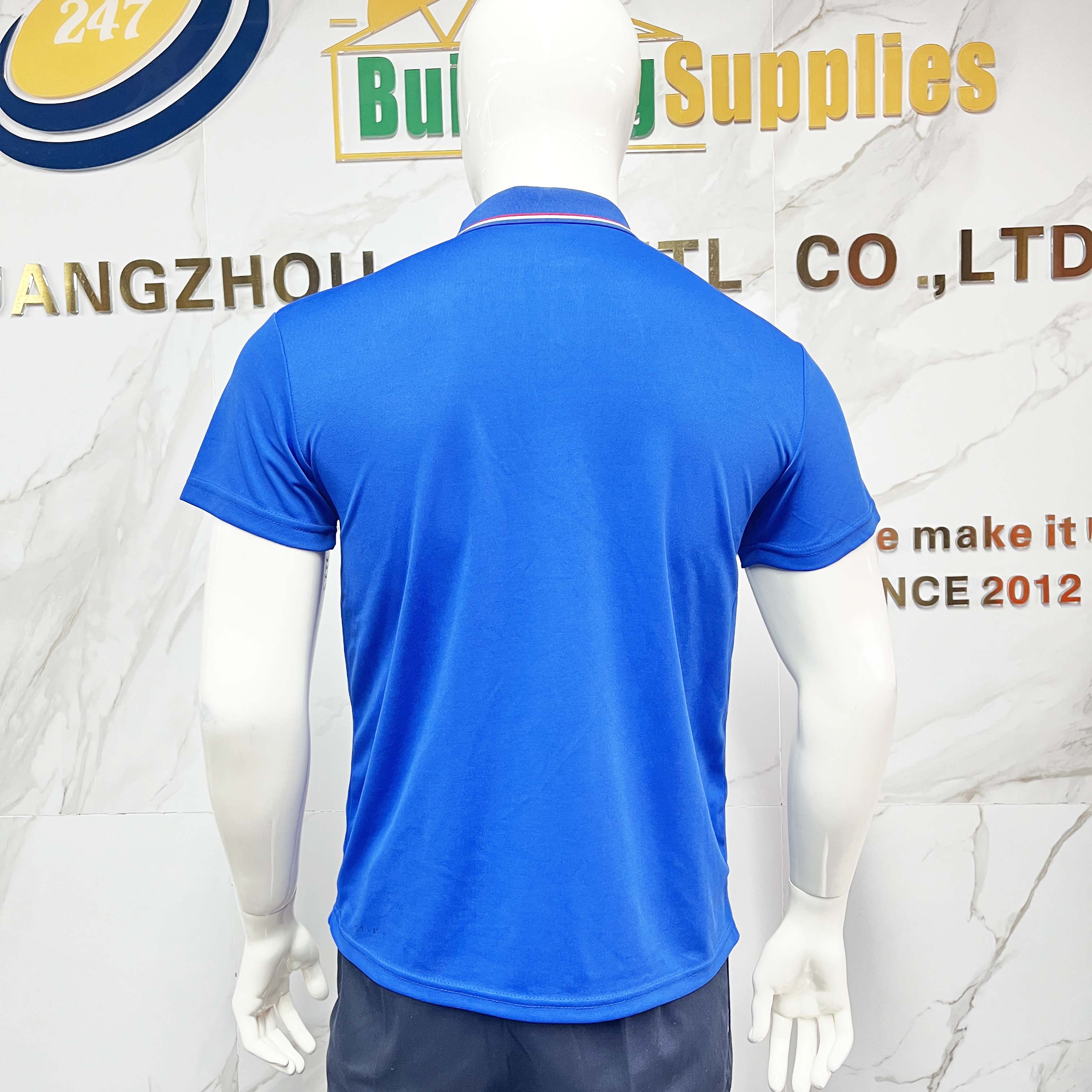 Latest Design Men's Custom Logo Quick-Dry Casual Comfortable Short Sleeve Work Polo Shirt