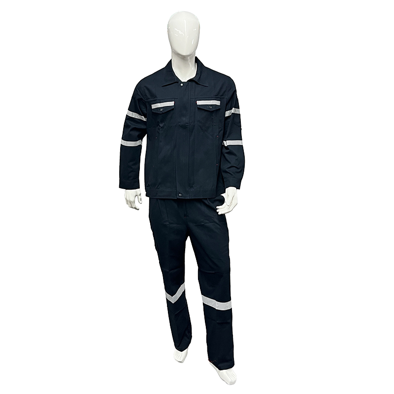 High Visibility Reflective Cotton Safety Workwear Men Working Mechanic Safety Work Clothes