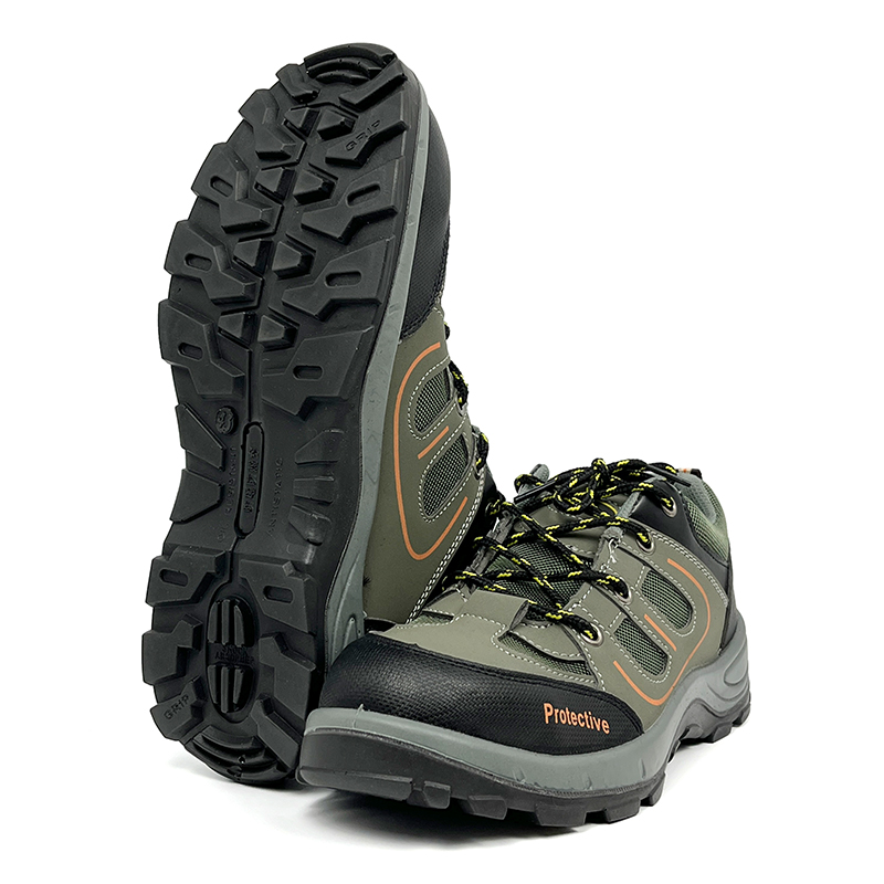 Comfortable Breathable Protective Safety Work Shoes Anti-slip Construction Steel Toe Work Shoes