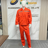 High Visibility Flame-Resistant Breathable Cotton Construction Worker's Uniform Custom Design Safety Workwear