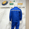 Casual Design Long Sleeve Cotton Labor Work Uniforms Reflective Strip Cotton Safety Workwear