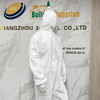 Full Body protection White Disposable Safety Protective Work Garment Waterproof Non Woven Coverall Suit