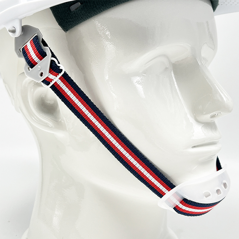 Head Protection 2 Point Fixed Parts Adjustable Chin Cup Guard Chin Buckle Straps for Hard Hat