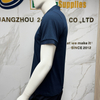 Factory Custom Men Polyester Solid Knitted Casual Fashion Short Sleeve Shirt for Work
