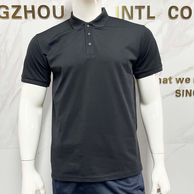 Daily Fashion Dry-Fit 100% Polyester Polo T Shirt High Quality Soft Fabric Men's Short Sleeve Polo Uniform