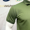 Dry Fit Polyester Collar Neck Men Polo T-Shirt Lightweight Quick Dry Breathable Fabric Comfortable Workwear Shirt