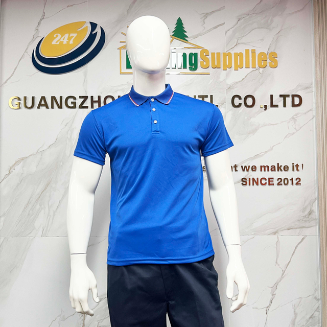 Latest Design Men's Custom Logo Quick-Dry Casual Comfortable Short Sleeve Work Polo Shirt