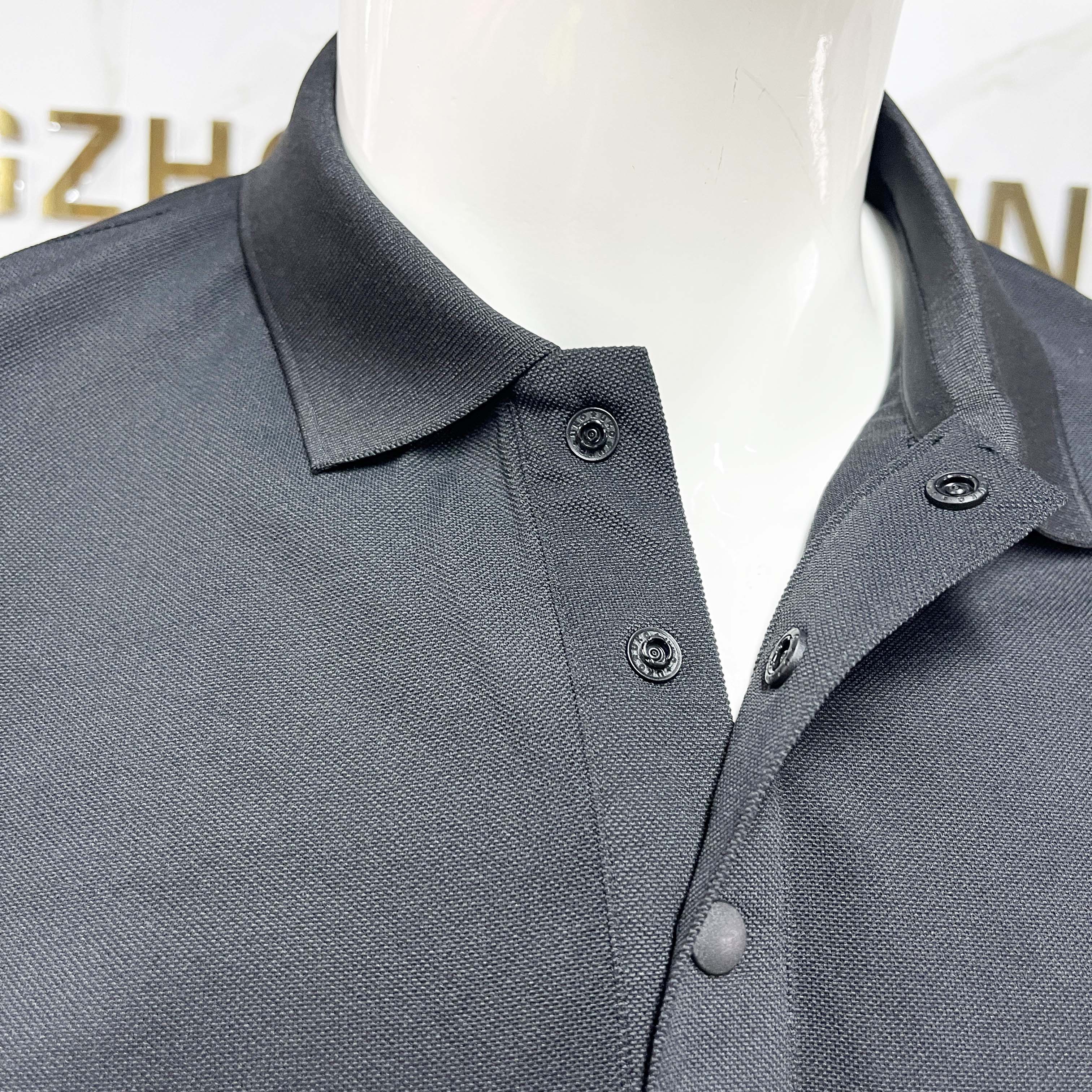 Daily Fashion Dry-Fit 100% Polyester Polo T Shirt High Quality Soft Fabric Men's Short Sleeve Polo Uniform