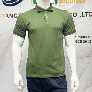 Dry Fit Polyester Collar Neck Men Polo T-Shirt Lightweight Quick Dry Breathable Fabric Comfortable Workwear Shirt