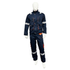 Breathable Long Sleeve Regular Fit Workwear Industrial Working Clothes Heavy Duty Mechanic Safety Uniform