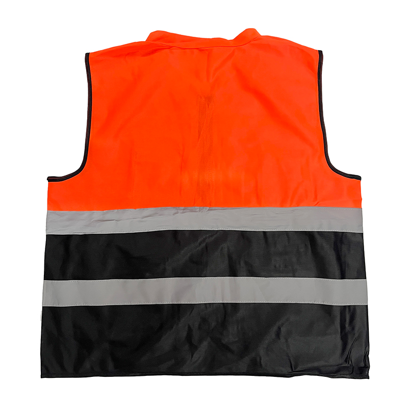 Multi‑Pocket Zipper High Visibility Reflective Safety Work Vest