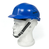 V-Type ABS Safety Hard Hat Adjustable Suspension Helmet with Chin Strap, Anti-smash Industrial Head Protection for Construction & Mining
