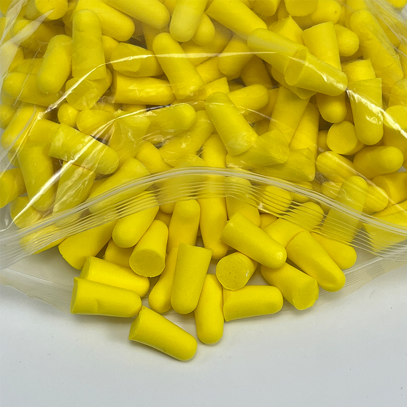 Bullet-Shaped Sleep Soundproof Push-in Noise Reduction Earplug 