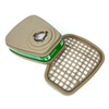 Portable Acid Gas and Organic Vapor Filter 6004 Safety Gas Mask Double Filters