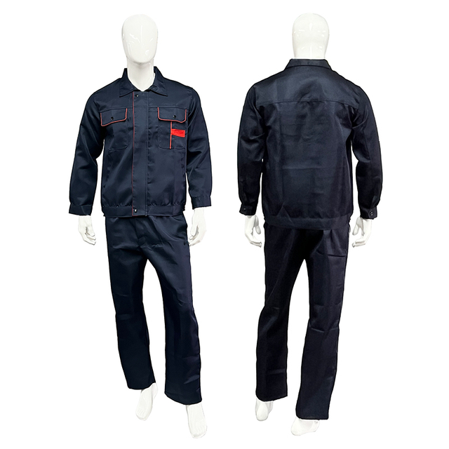 Long-sleeved Workshop Wear-resistant Work Clothes Comfortable Durable Multi Pocket Workers Uniform