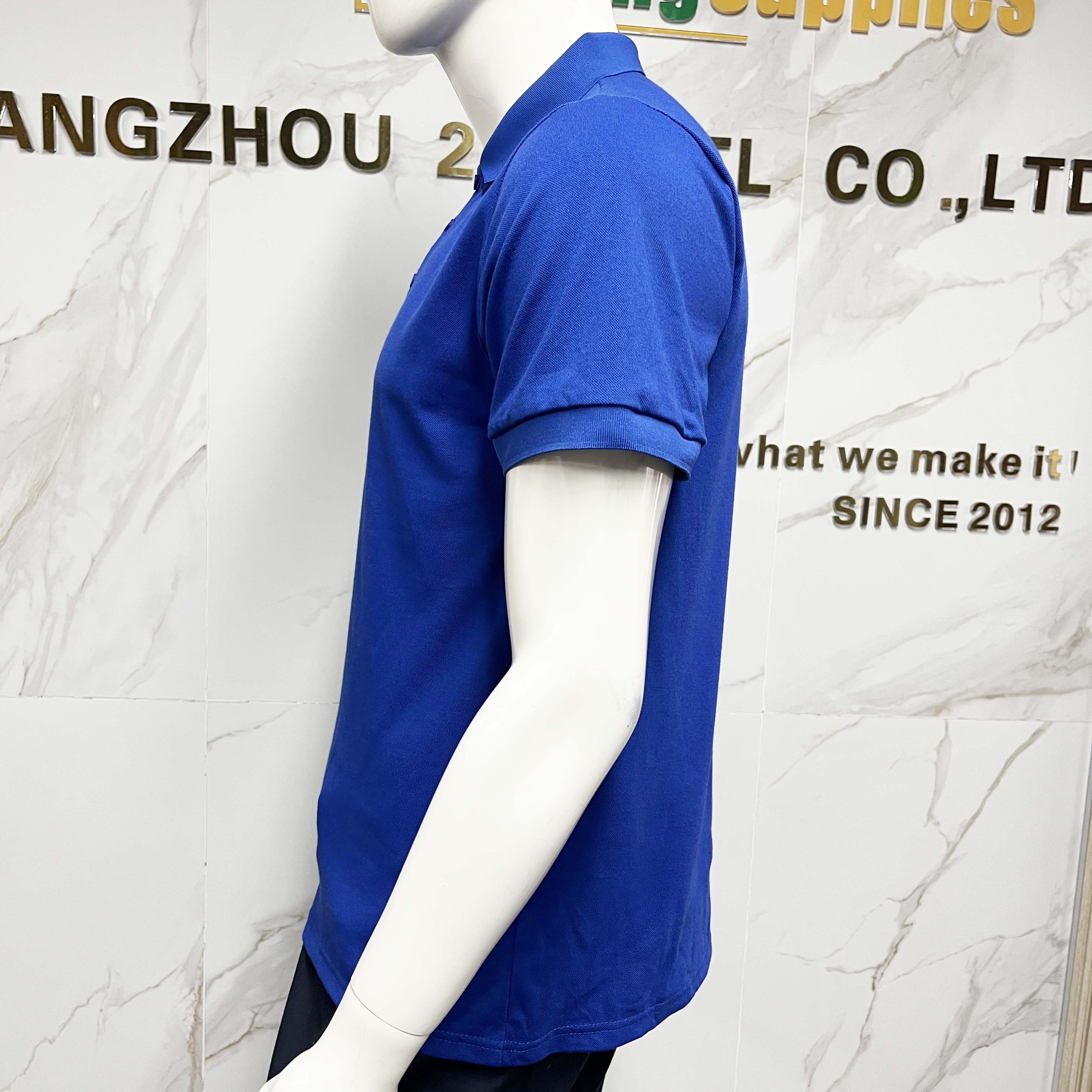 Best Cheap Price Custom Unisex Solid Color Casual Work Shirts Quick Dry 100% Polyester Fabric Polo Shirts