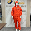 Polyester Hooded One-piece Work Suit Maintenance Spray Paint Breeding Sheet Metal Anti-fouling Dust Safety Clothes